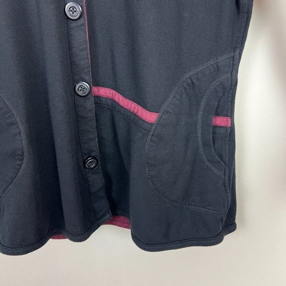 Parsley & Sage Sweater Womens Large Reversible Button Up Cardigan Casual Knit L - Picture 7 of 15